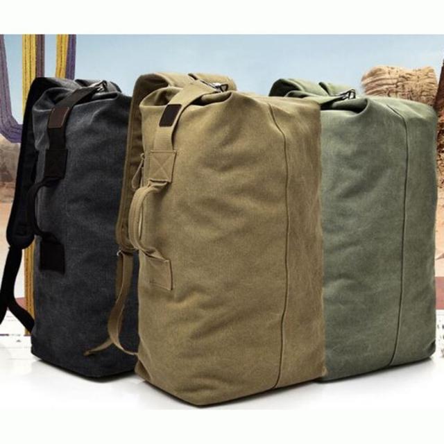 Duffle Bag Travel Rucksack Multi-Functional Tactical Canvas (ESG13326)