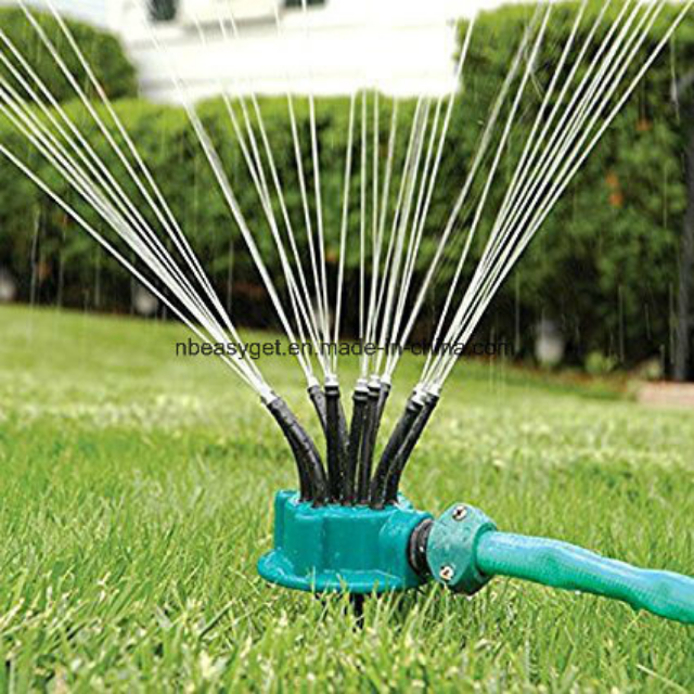 Water Irrigation Spray Grass Lawn Watering Automatic Irrigation Noodle Head Flexible 360 Degree Water Sprinkler Spray Nozzle (ESG10327)