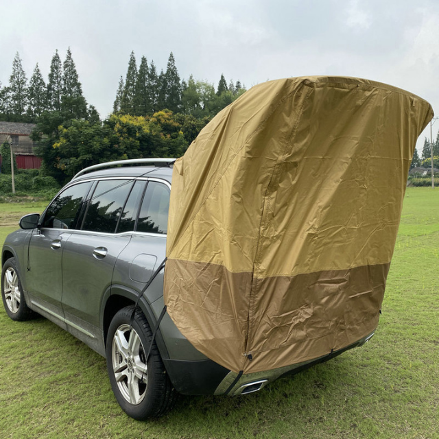 Car Trunk Tent Sunshade Rainproof for Self-Driving Tour Barbecue (ESG16774)