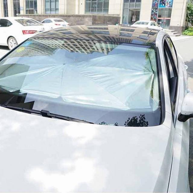 Telescopic Car Front Windshield Heat Insulation Sunscreen (ESG13233)