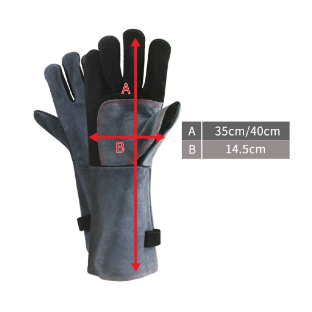 Heat Resistant BBQ Grilling Gloves (ESG17533)