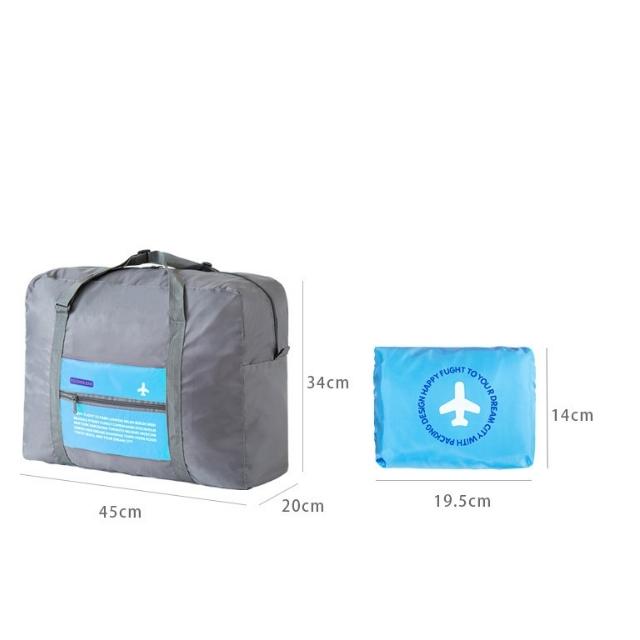 Foldable Bag Duffel Foldable Nylon Tote Travel Bag (ESG11728)