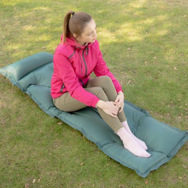 Inflatable Camping Mattress Sleeping Mat (ESG20493)