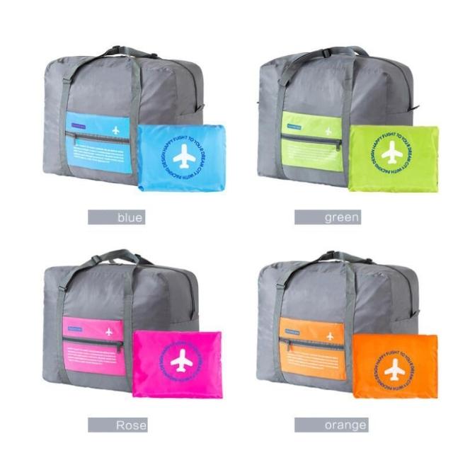 Foldable Bag Duffel Foldable Nylon Tote Travel Bag (ESG11728)