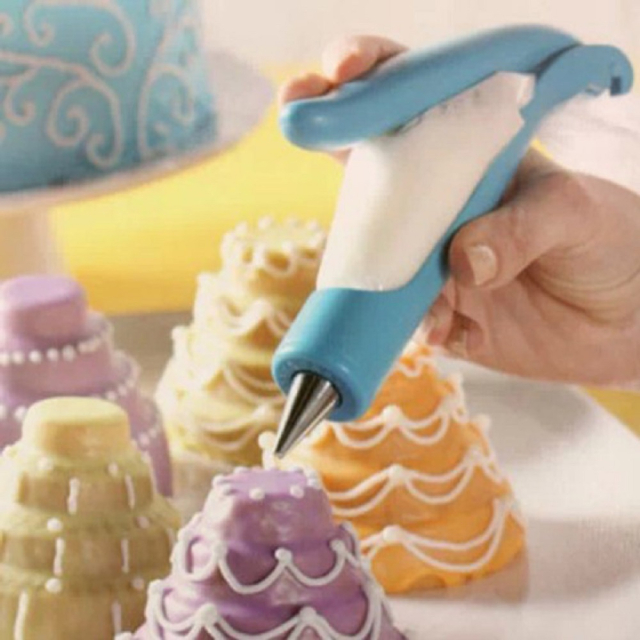 Cake Decorating Pen Tool Kit Icing Cream Pastry Cookies Decorator Piping Pen (ESG17348)