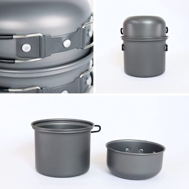 Camping Solo Cooker Set with Storage Bag (ESG16053)