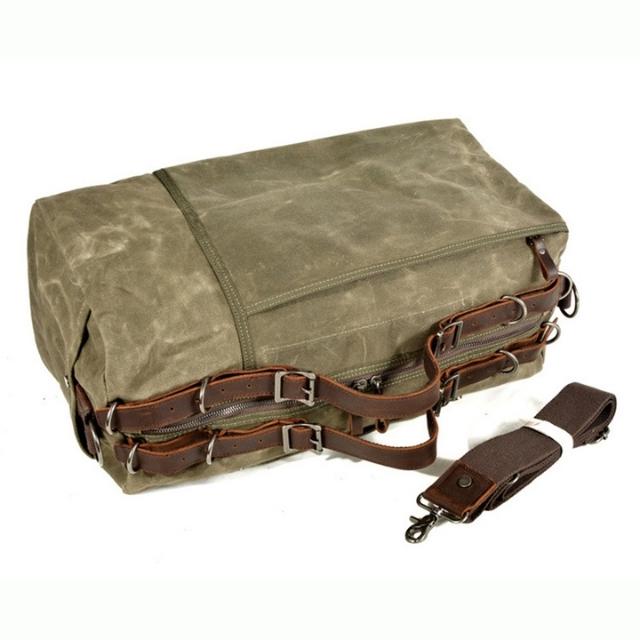  Large Capacity Durable Business Canvas Duffel Bag (ESG13333)