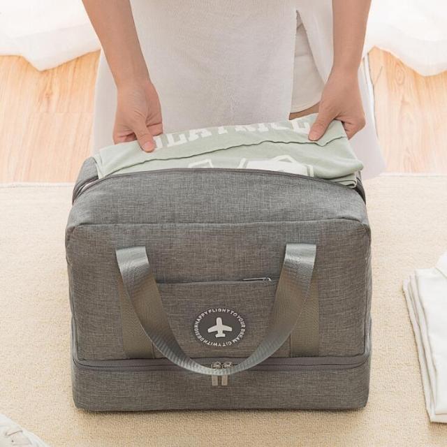 Waterproof Travel Cloth Organizer Wet Dry Separation Bag (ESG11735)