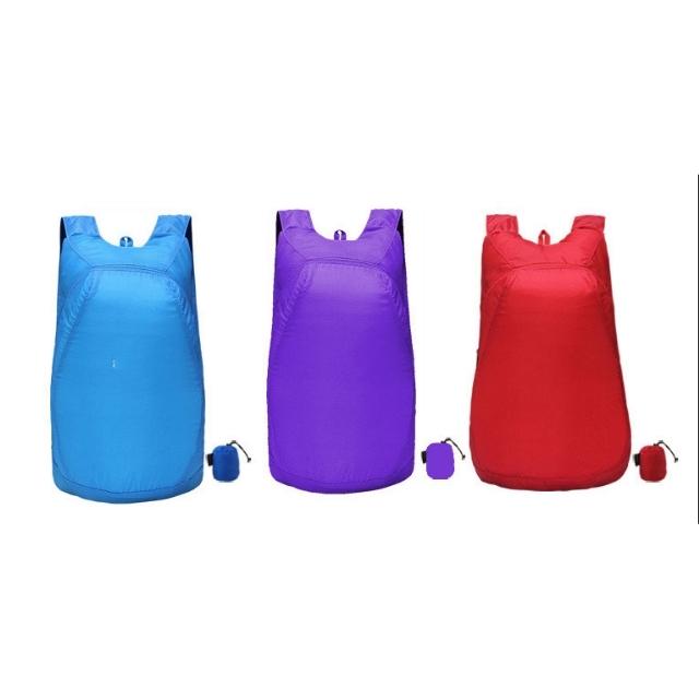  Waterproof Travel Foldable Backpack Folding Gym Bag Backpack (ESG11747)
