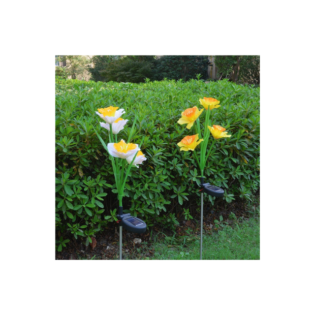 LED Daffodil Flower Stake Light for Garden (ESG16585)