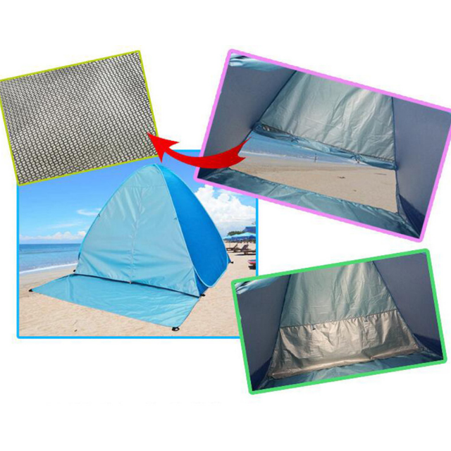 2-3 Person Cabana Foldable Beach Tent (ESG15114)