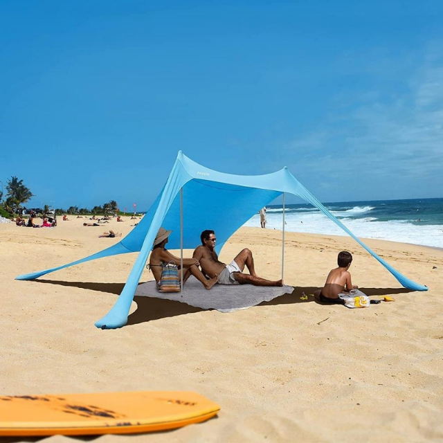 Dual Cable Reinforced Pool Shade Sail