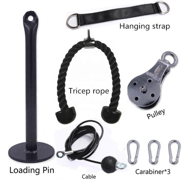 Portable Arm Machine Pulley Cable Machine Fitness Exercise Tool (ESG13307)