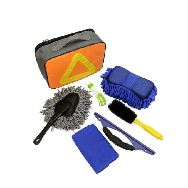 7-IN-1 Car Washing Travel Equipment Cleaning Kit Tools (ESG13053)