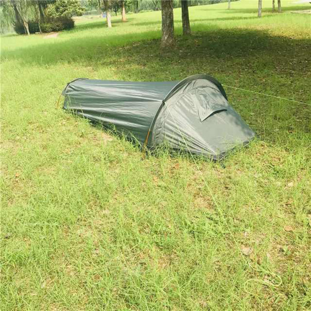 Ultralight Single Person Tent Compact Backpacking Tent Sleeping Bag (ESG15116)