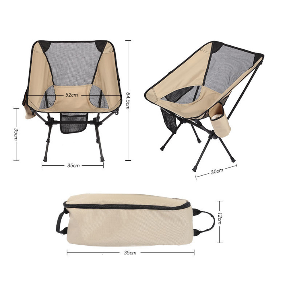 Folding Camping Chair Portable Fishing, Beach, Outdoor, Camping (ESG19076)