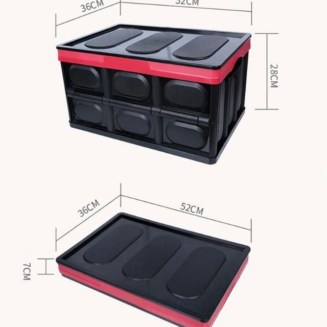 30L Foldable Car Organizer Collapsible Car Trunk Storage Box (ESG12887)
