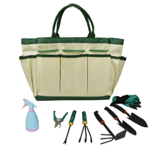 Garden Hand Tools Carrier with Pockets Large Organizer Bag (ESG18388)
