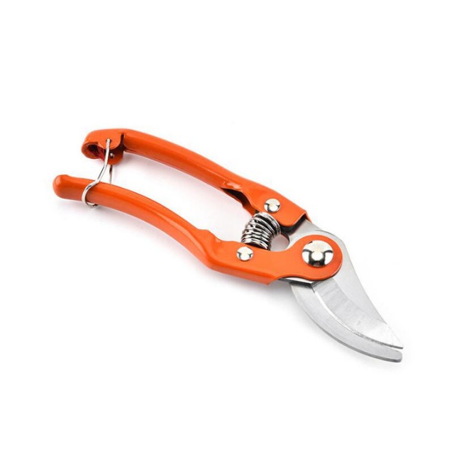 8" Professional Heavy Duty Tree Trimmer, Anvil Pruning Shears Stainless Steel with Safety Lock Garden Clippers, Hand Pruners (ESG12071)