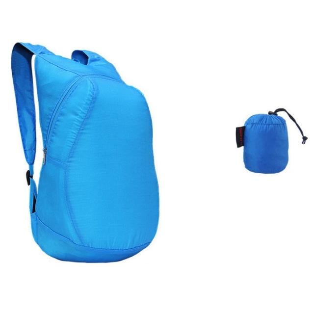  Waterproof Travel Foldable Backpack Folding Gym Bag Backpack (ESG11747)