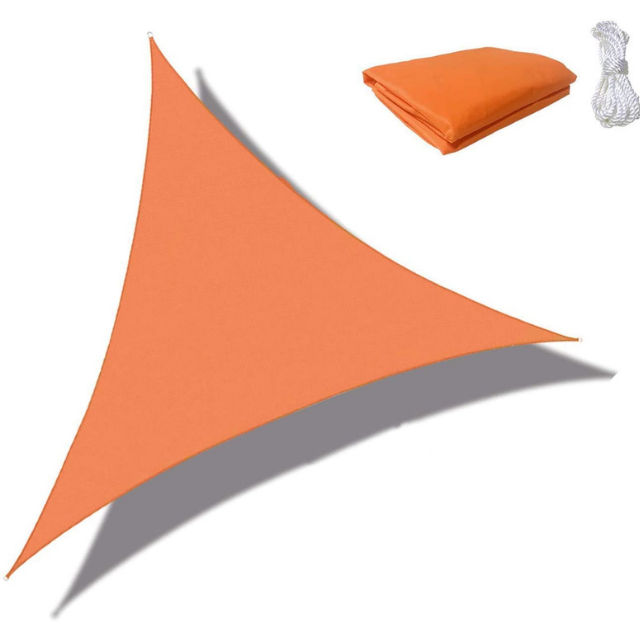 Orange Custom Outside Shade Sail