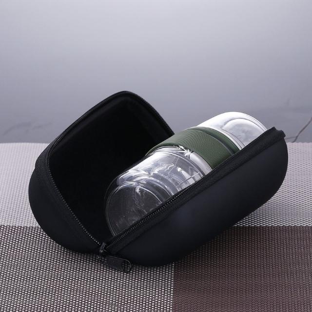  Portable Travel Elegant Teapot Borosilicate Glass Elegant Set (ESG11471)