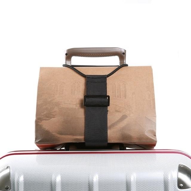 Travel Bag Adjustable Flexible Hanging Baggage Elastic Strap (ESG10935)