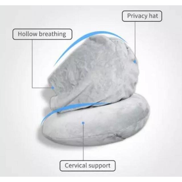 U-Shape Travel Neck Support Folding Pillow Ergonomic (ESG11057)