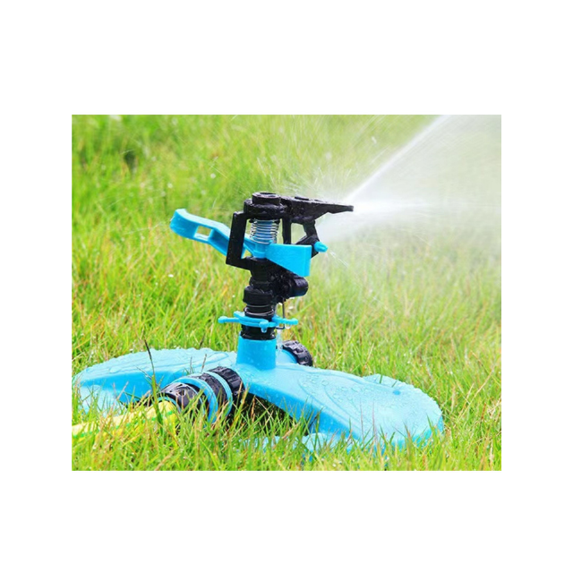 Garden Irrigation Sprinkler Lawn Sprinkler with Long Range Pulsating Head for up to 360 Degrees Watering of Your Garden (ESG10169-1)