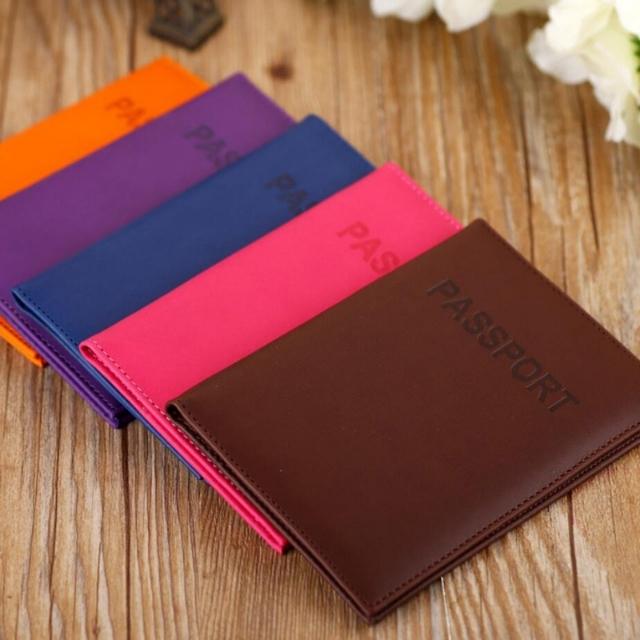 Strong Passport Holder Artificial Leather Cover Case(ESG12923)