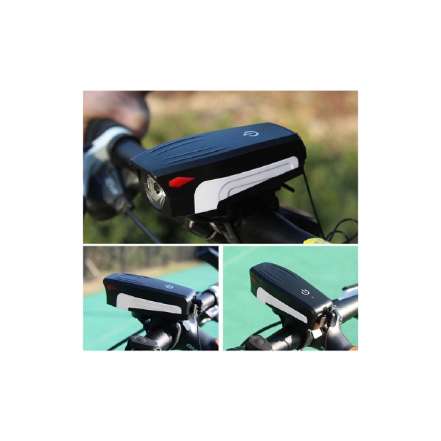 Bicycle Headlight with Loud Horn and High Brightness (ESG16728)