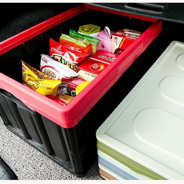 30L Foldable Car Organizer Collapsible Car Trunk Storage Box (ESG12887)