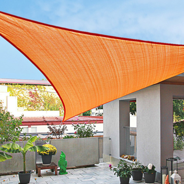 with Grommets Fabric Outside Shade Sail