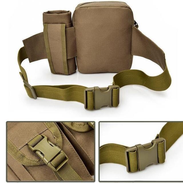 Tactical Men Waterproof Sport Fanny Pack Waist Bag (ESG11736)