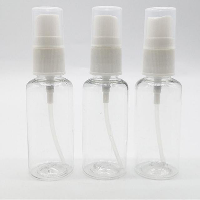 Plastic Refillable Cosmetic Container Transparent Refillable Fine Mist Spray (ESG13323)