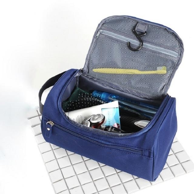 Carry Case Toiletry Bag with Hanging Hook Waterproof Travel Kit Organizer (ESG10074)