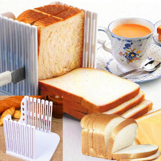 Bagel Loaf Slicer Toast Bread Slicing Guide with Adjustable Thickness (ESG11928)